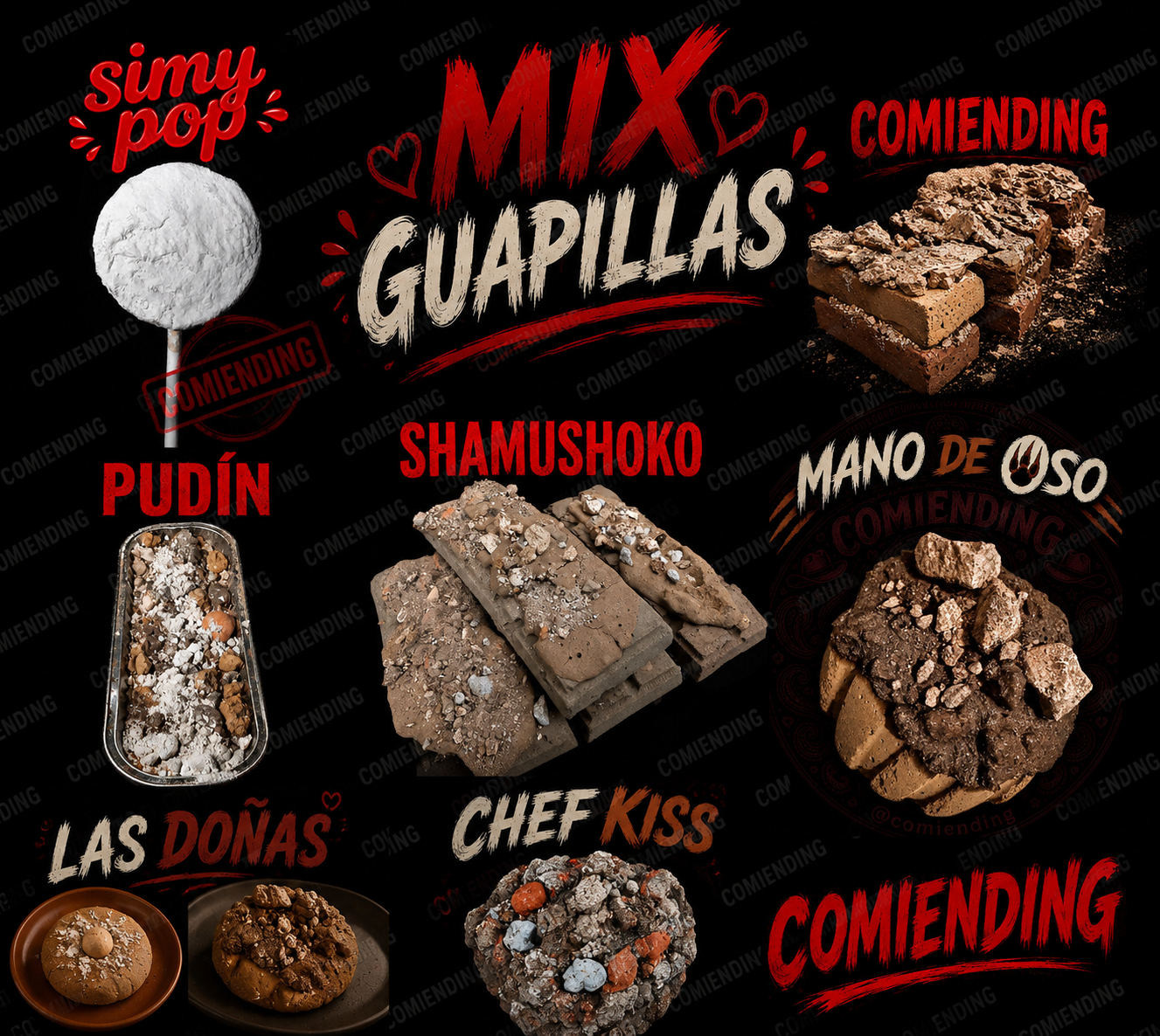 MIX GUAPILLAS de temporada.